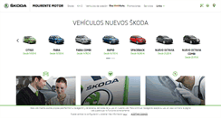Desktop Screenshot of mourentemotorskoda.com