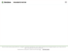 Tablet Screenshot of mourentemotorskoda.com